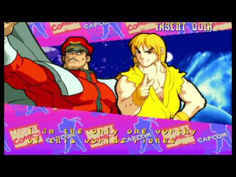 Marvel Super Heroes vs Street Fighter - Bison / Ken Playthrough ( July 17, 2017 )