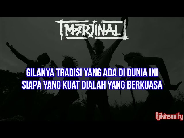 MARJINAL- Boikot Lirik class=