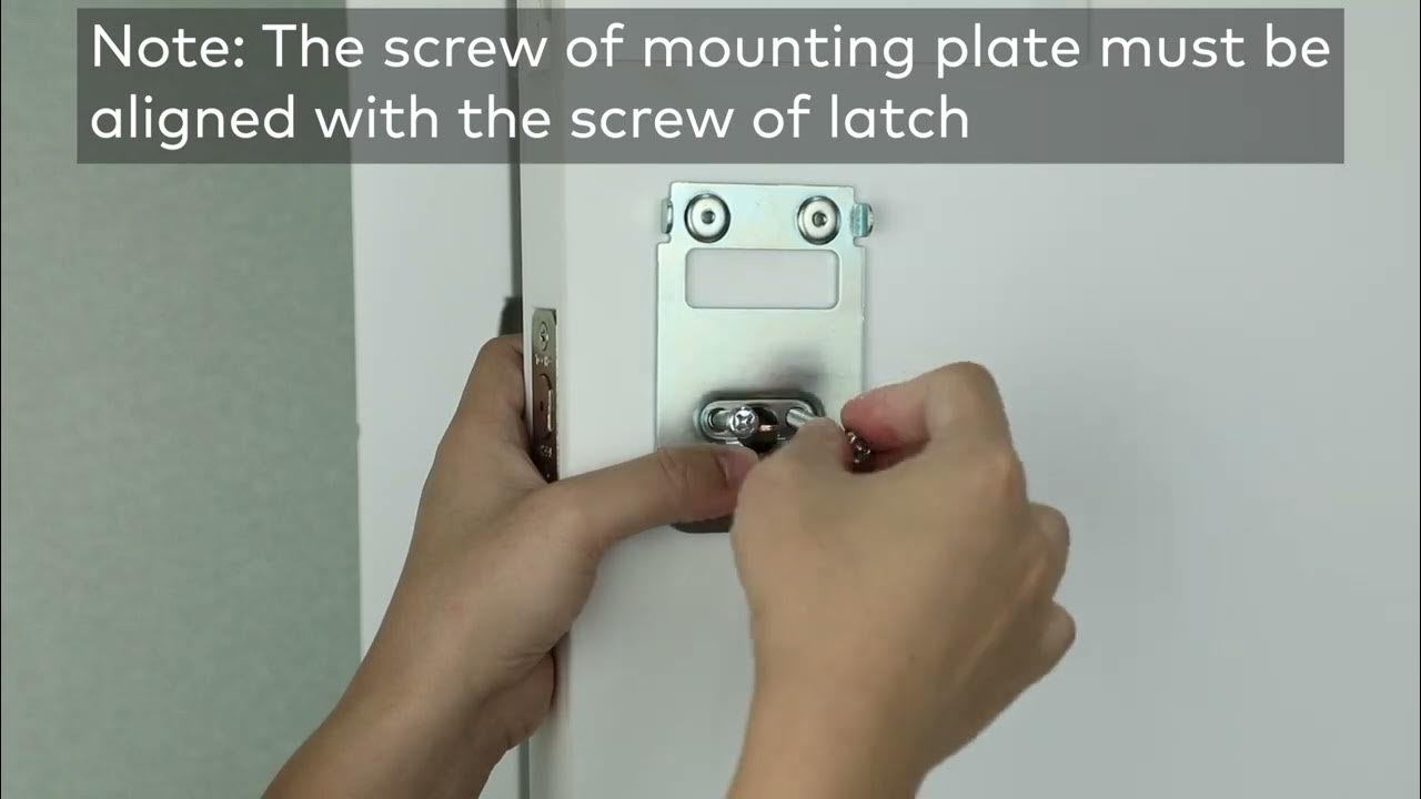 TEEHO TZ001 Smart Lock Installation Tutorial with Installation Manual