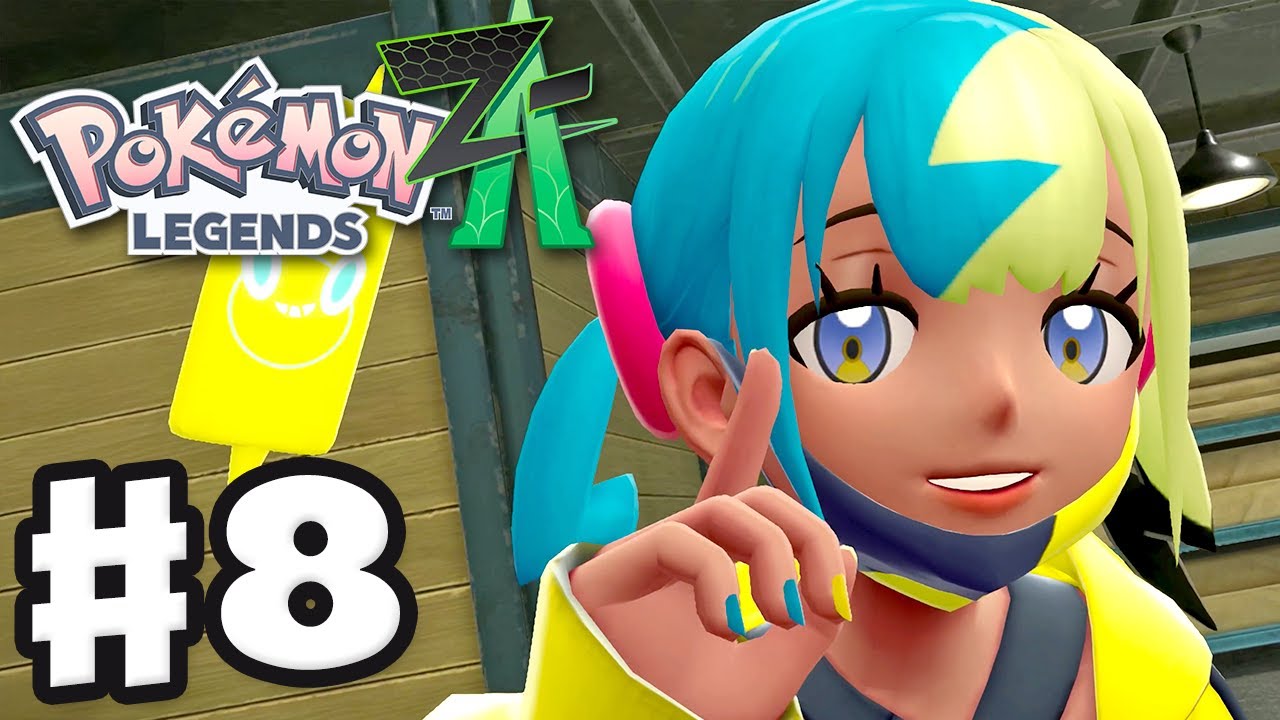 Pokemon Legends: Z-A - Gameplay Walkthrough Part 8 - Canari Quiz and Battle!