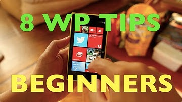 8 Windows Phone Tips for Beginners