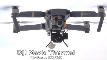 DJI Mavic, Phantom4 and Inspire2 Thermal camera setup