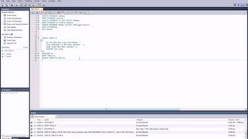 Работа с таблицами в MySQL