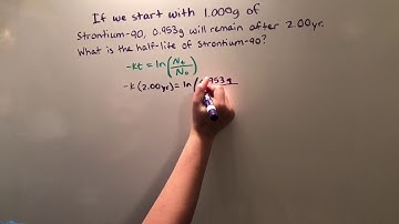 How to Use the Radioactive Decay Formula to Solve for Half-Life