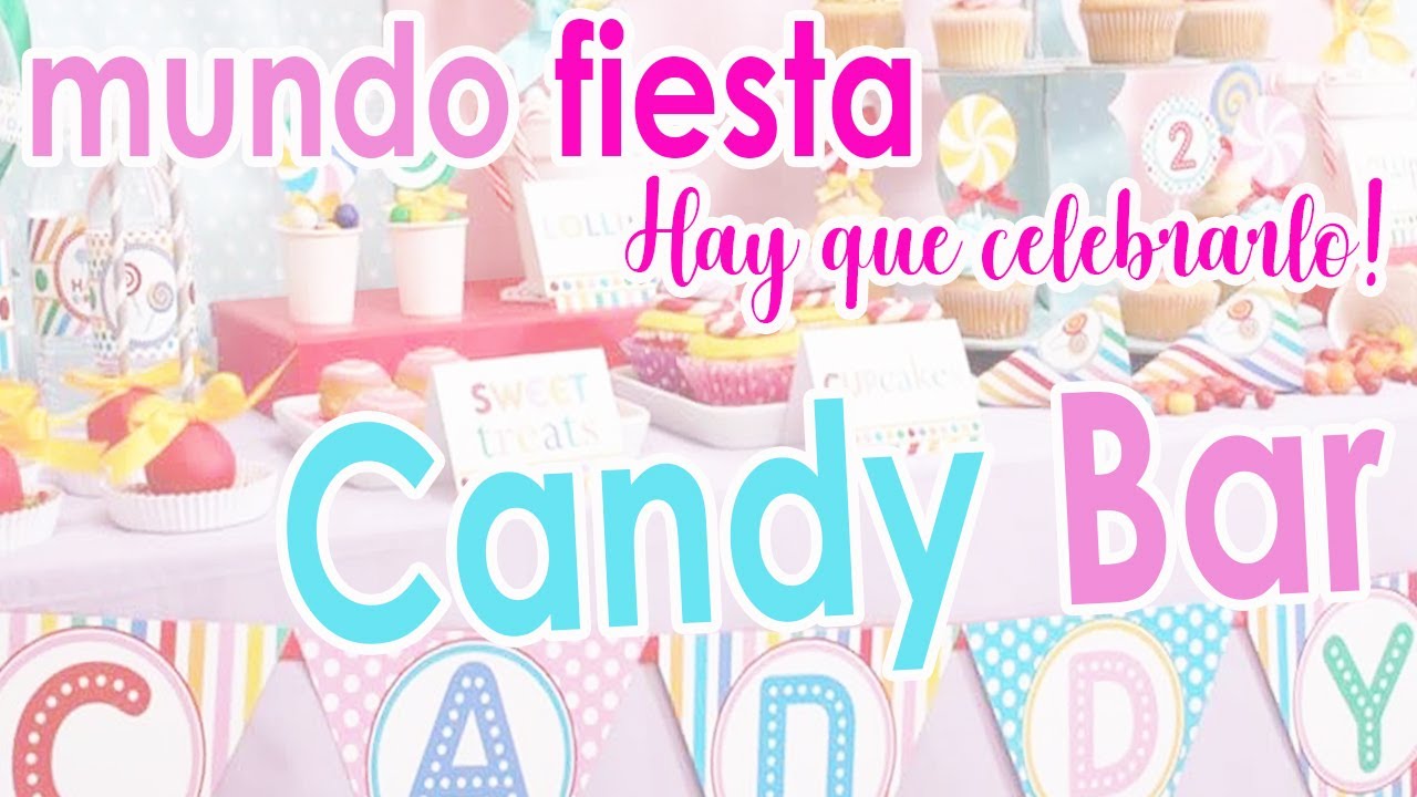 El candy bar de comunión más perfecto! 