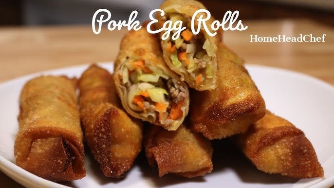 How To Roll Egg Rolls - TheCookful