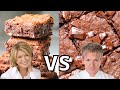 LOS MEJORES BROWNIES: Martha Stewart vs Gordon Ramsay | Batalla de Recetas | Miel de Coco