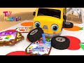 Blender Song in Beach - Magic Fruit Grinder  With Toymonster Car | Nursery Rhymes &amp; Kids Songs