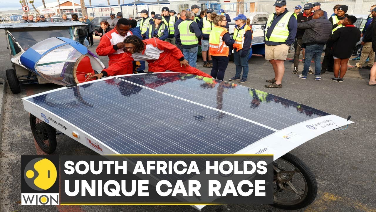 WION Climate Tracker | South Africa hosts 'Sasol Solar Challenge' - YouTube