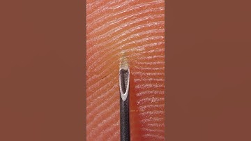 ASMR Thumbs & syringe needle close-up macro #shorts #satisfying #closeup #asmr #macro