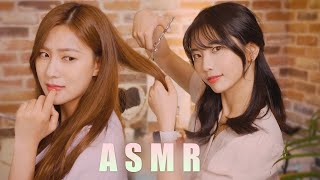 Hair Styling with Apink HaYoung ASMR (Hair combing, massage)