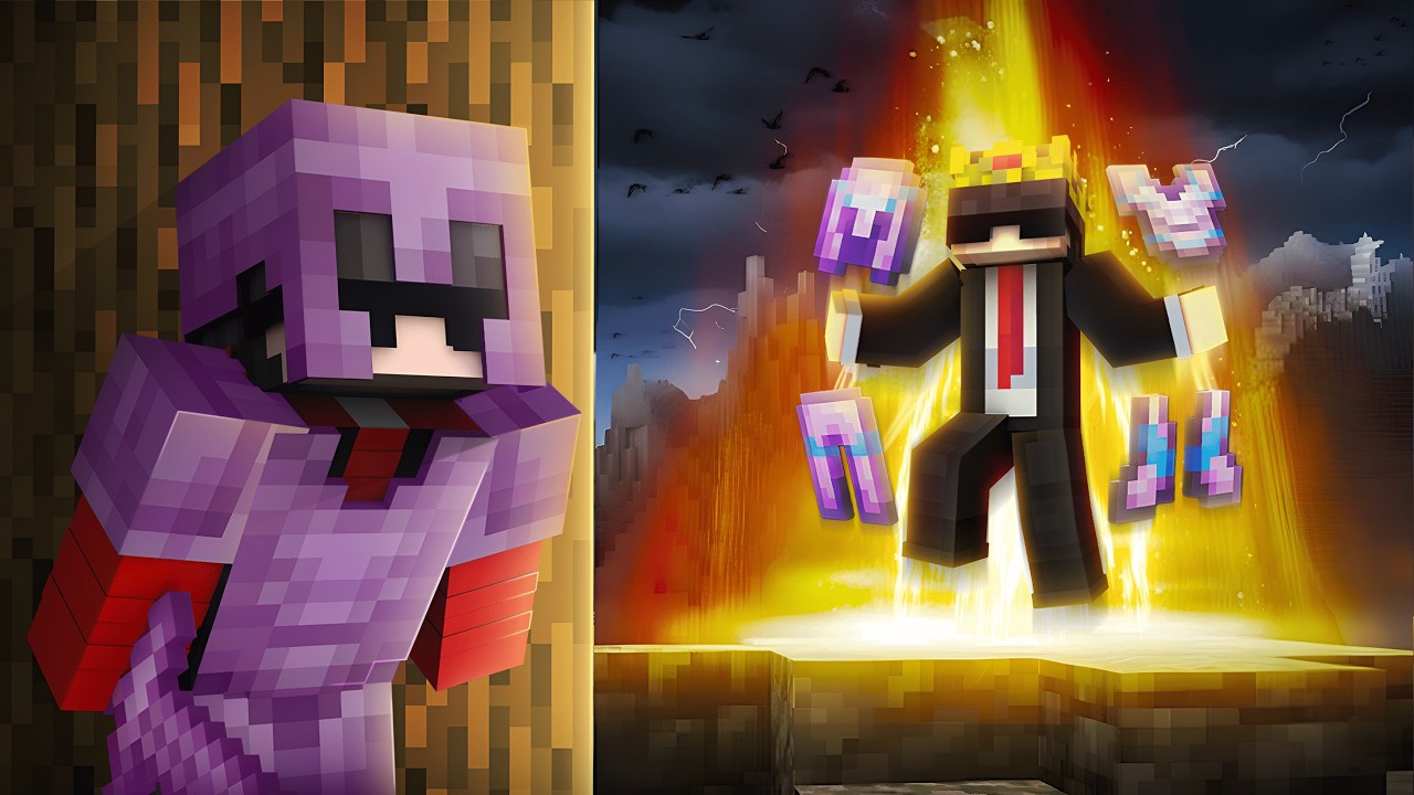 How I found Minecraft Secret Armor in This SMP...