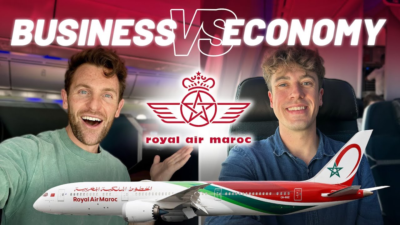 This Airline Has a Secret Cabin! Royal Air Maroc Business vs Economy Review | 787-9 Dreamliner