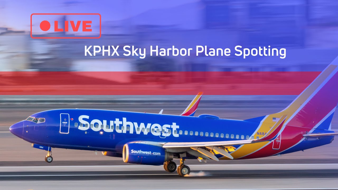 🔴LIVE at Phoenix Sky Harbor Airport September 1st 2025