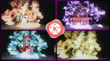 How to make Energy Burst Logo Reveal Animation intro in kinemaster in Hindi | lighting burst intro
