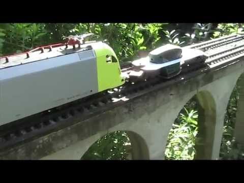  Spur G mit PIKO Taurus und Bosch _ G-Scale Trains LGB - YouTube