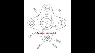 Spinner Autocad..(fidget spinner)