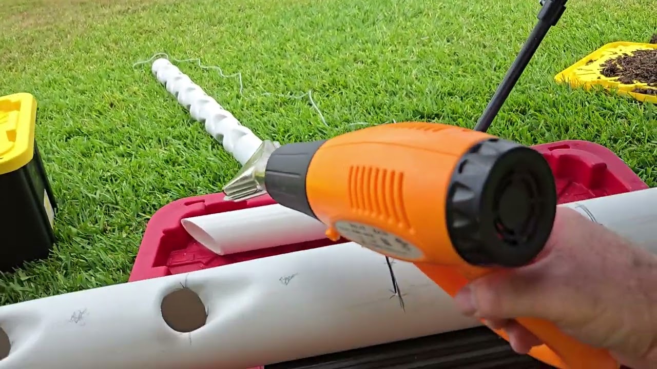 The Missing Link - DIY hydroponic / aeroponic tower building.  How to cut and form the vertical pipe