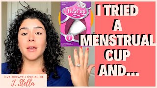 I TRIED A MENSTRUAL CUP | UNBOXING, DAILY THOUGHTS, POSITIVES &amp; NEGATIVES | J. STELLA