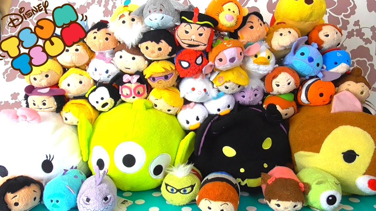 Цум коллект сайт. Tsum Tsum Дисней плюш.