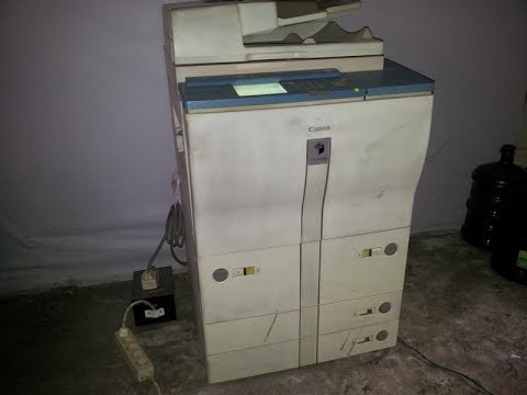  mesin fotocopy Canon ir5000 image runner Surabaya YouTube