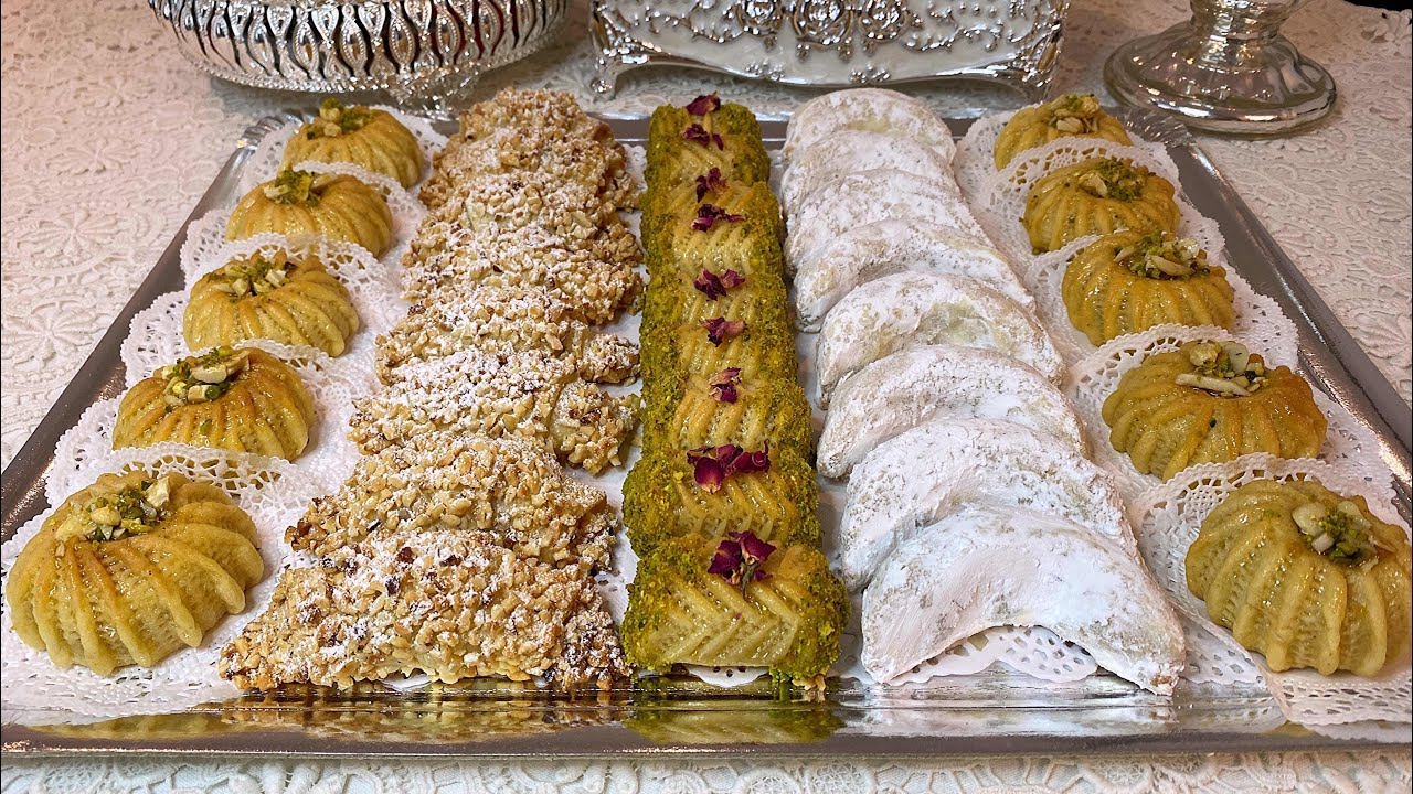 1 Teig 4 verschiedene Kekse schnell und einfach Plätzchen Eid Rezept #3