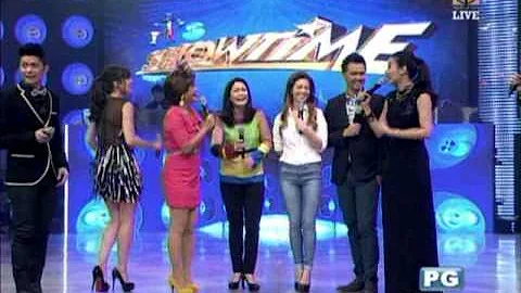 Maricel, Eugene, Andi dance on 'Showtime'