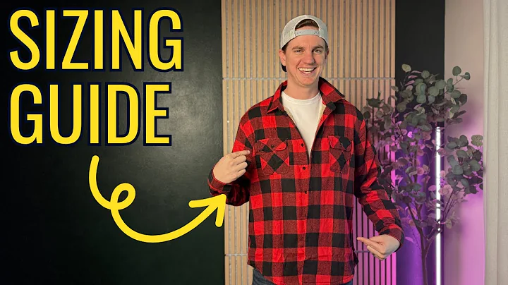 Sizing Suggestions for the COOFANDY Men's Sherpa Lined Flannel Shirt