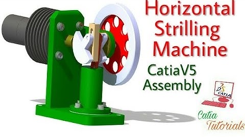 Horizontal Strilling Machine | Catia V5 Assembly