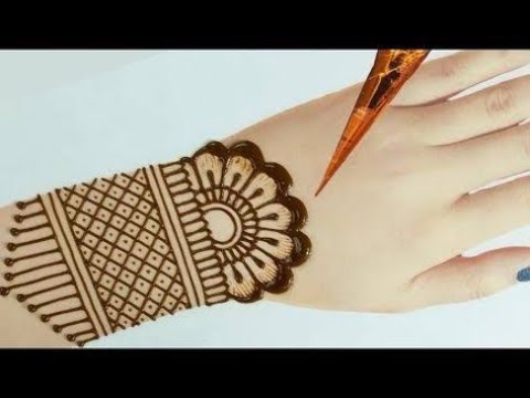 Designer Mehandi cone making video / How to make designer mehndi cone ...