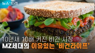 10년새 10배 커진 비건 시장...MZ세대의 이유있는 '비건라이프'