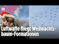 SPEKTAKEL AM HIMMEL: Kampfflugzeuge bringen Weihnachtsfreude – Schweden feiert mit Action