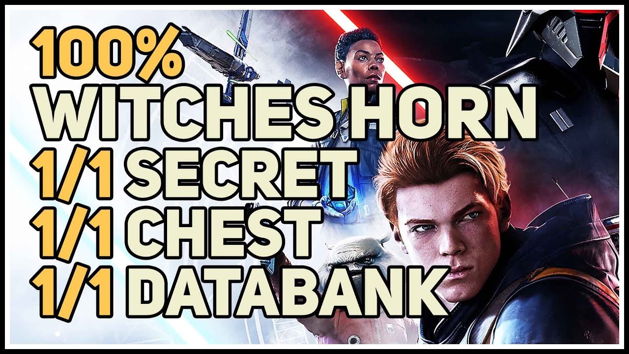 Dathomir Witches Horn 100% Explored Chests Secrets and Echo Star Wars