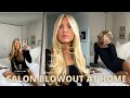 GET A SALON BLOWOUT AT HOME + HOW TO USE ROLLERS