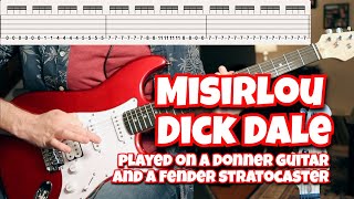 Video thumbnail of "Misirlou (on a Donner guitar and a Fender Strat!)"