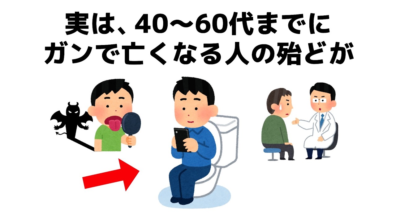 【雑学】誰かに話したくなる健康と人の役立つ雑学