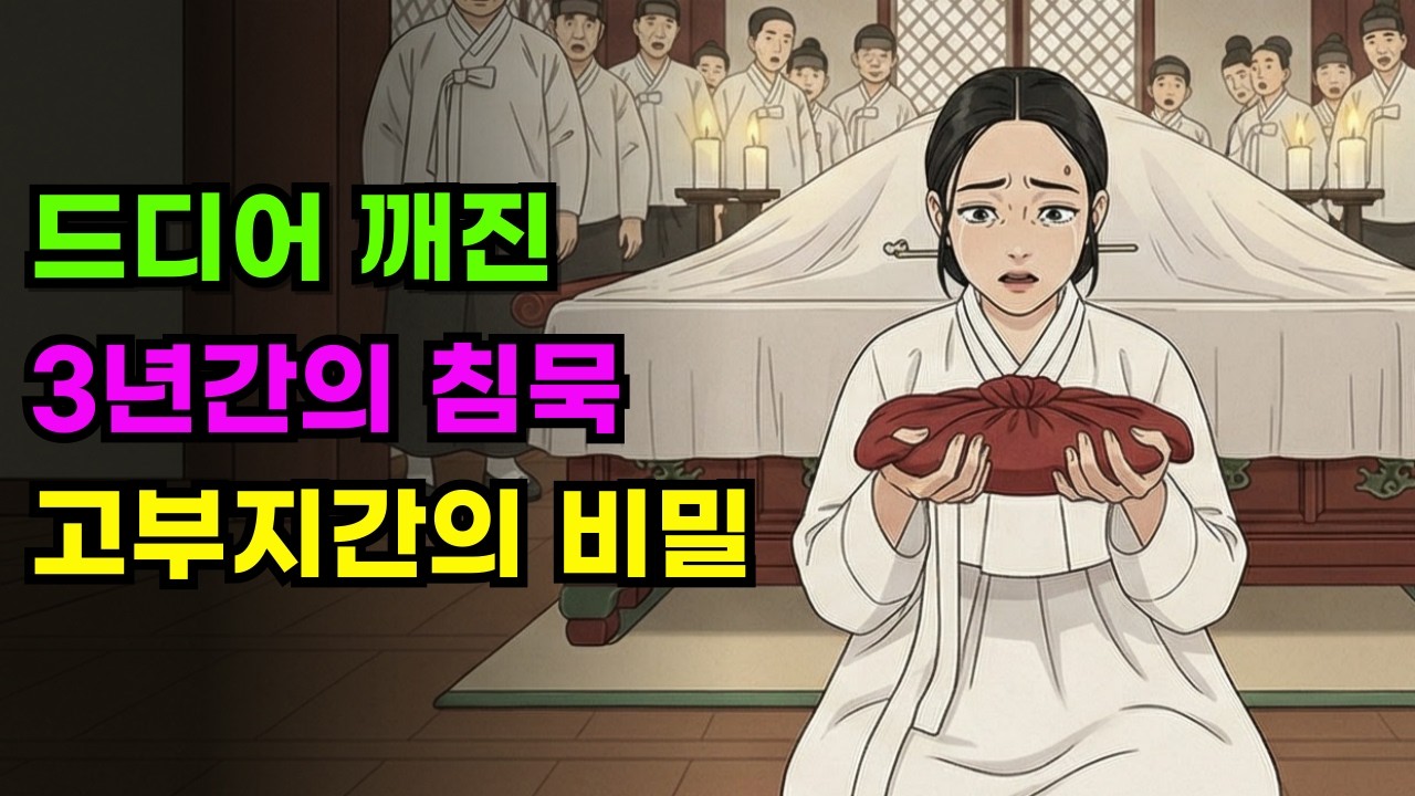 3년간 침묵하던 며느리, 드디어 시어머니 장례식 날 입을 열었습니다 | 야담 옛날이야기 오디오북 수면동화 전설 민담