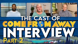 DeLON GRANT, EMILY WALTON and JIM WALTON talk @AppleTVs  COME FROM AWAY!
