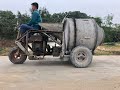 Restoration old concrete mixer | Restore and repair ancient construction tools