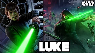 Does Luke Skywalker become the most powerful Jedi?