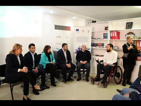 საინფორმაციო შეხვედრა შეზღუდული შესაძლებლობების მქონე ამომრჩევლებთან