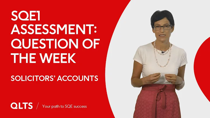 SQE1 Assessment – Question of the Week: Solicitors Accounts (petty cash)