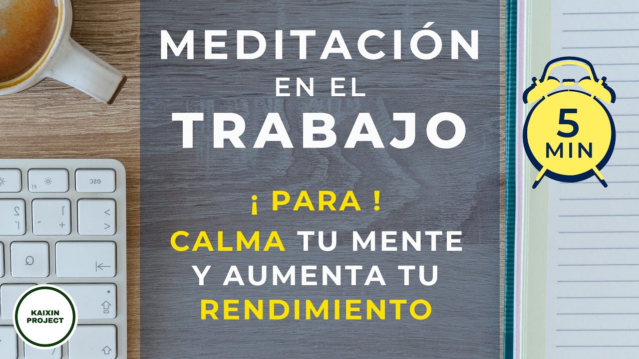 Meditación 5 MINUTOS para Reducir ESTRES y Calmar la Mente. Aumenta tu ...