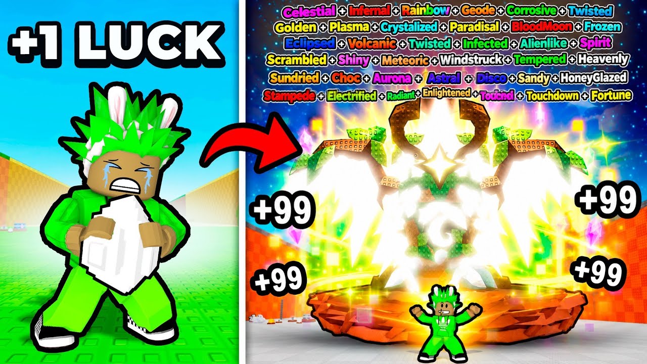 ich AKTIVIERE UNENDLICH GLÜCK in Steal an Egg!