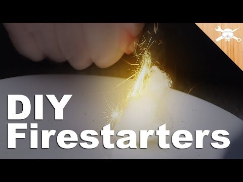 DIY Fire Starters and Magic Underwater Matches @diytryin