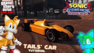 GTA Online - Tails' car from Sonic And All Stars Racing Transformed (Whirlwind Sport) - Tutorial