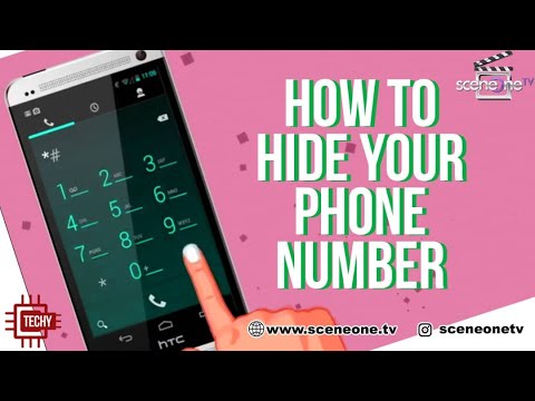 Video: How To Hide Your Mobile Phone Number