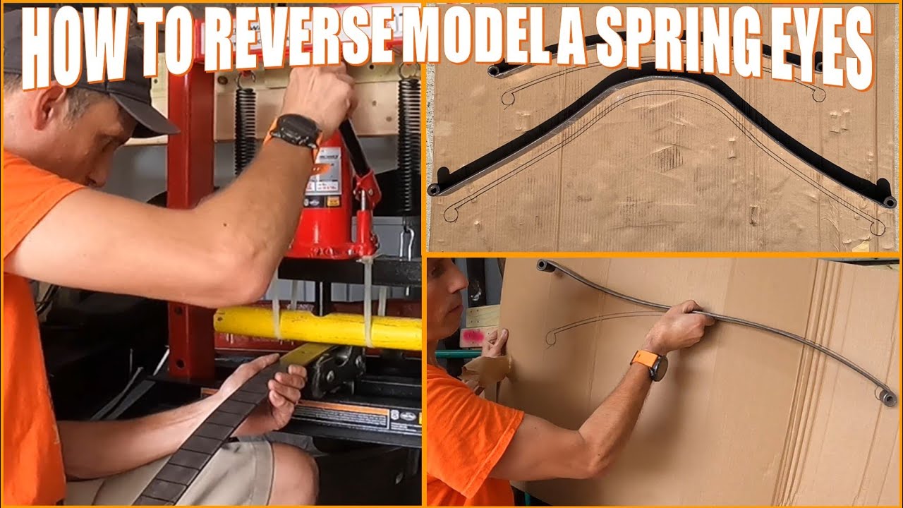 Всё дело в пружинах! Как перевернуть пружинные ушки, чтобы опустить Ford Hot Rod