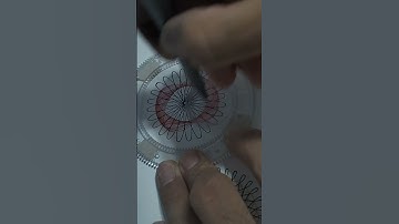 Calm Your Mind with Hypnotic Spirograph Art ASMR #asmrsounds #satisfying #relaxing #spirograph #asmr