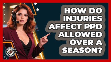 How Do Injuries Affect PPD Allowed Over A Season? - Gridiron Data Digest